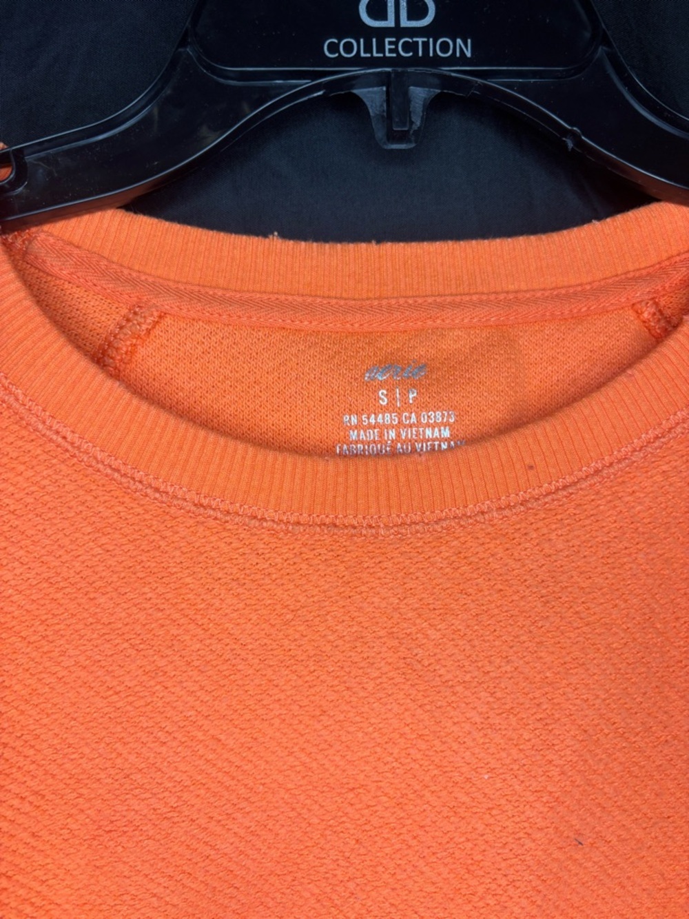 Aerie sweatshirt - orange size small - Picture 2 of 6